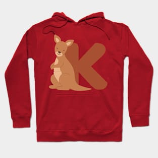 Animal alphabet K Hoodie